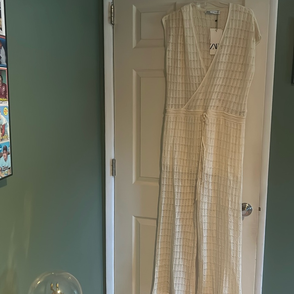 Zara Crochet Jumpsuit